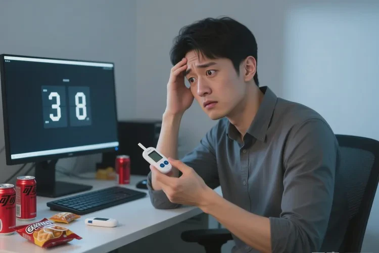 29岁早餐血糖23.2是怎么回事(图1)