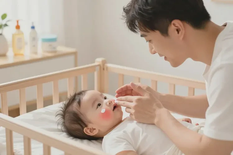 幼儿面部容易长湿疹能治愈吗(图1)