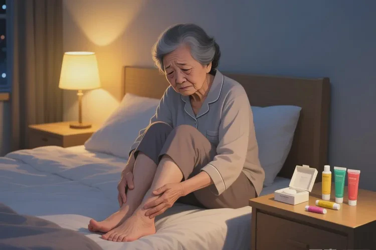 高龄老人脚上起湿疹能治愈吗(图1)