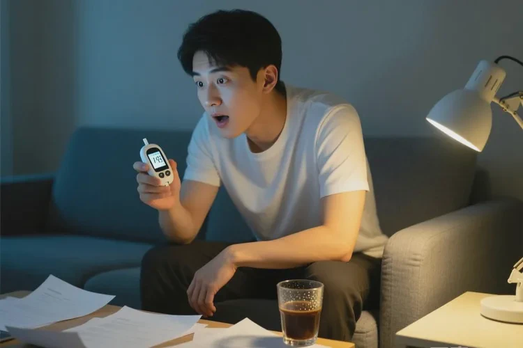 28岁晚上血糖16.7是怎么回事(图1)