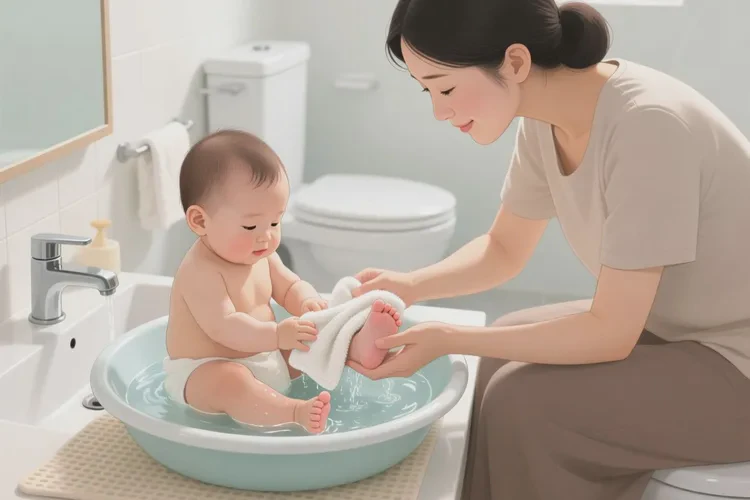 宝宝脚上出现湿疹能不能治愈(图3)