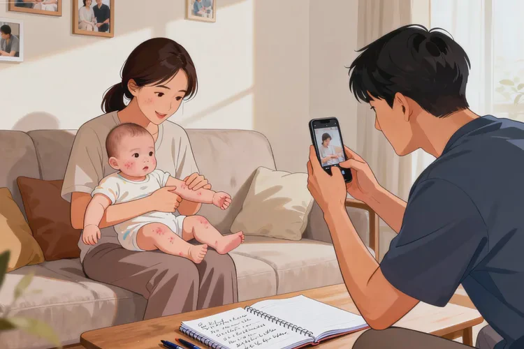 婴儿手臂上经常起湿疹能不能治愈(图4)