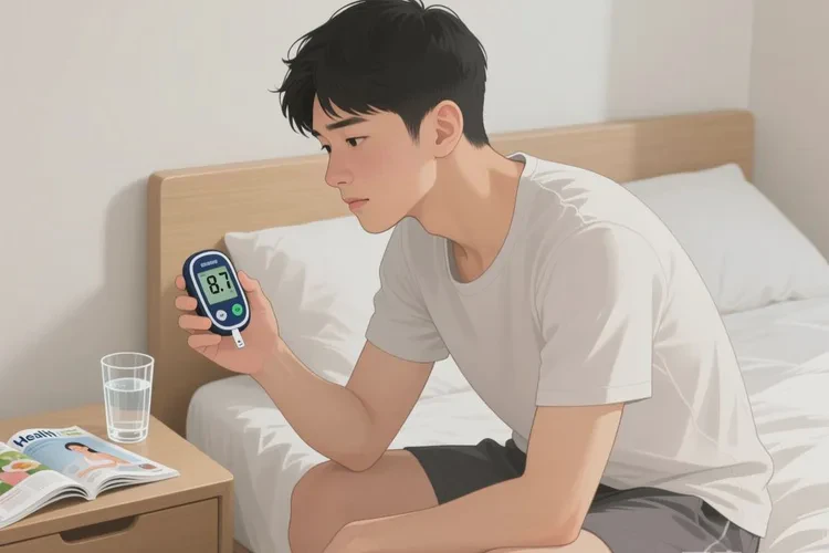 28岁晚上血糖8.7是怎么回事(图1)