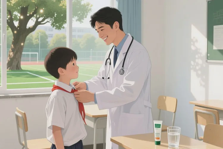 小学生肚子长湿疹能治愈吗(图4)