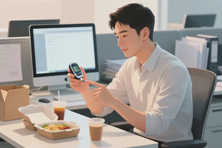 29岁中餐血糖10.7是怎么回事(图1)