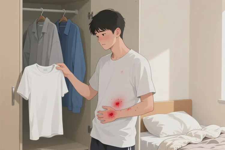 大学生肚子上偶尔长湿疹能治愈吗(图2)