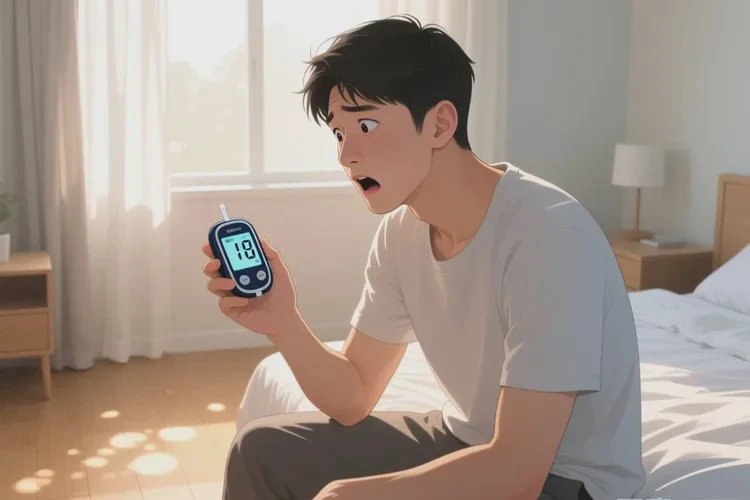 29岁早上空腹血糖28.4是怎么回事(图1)