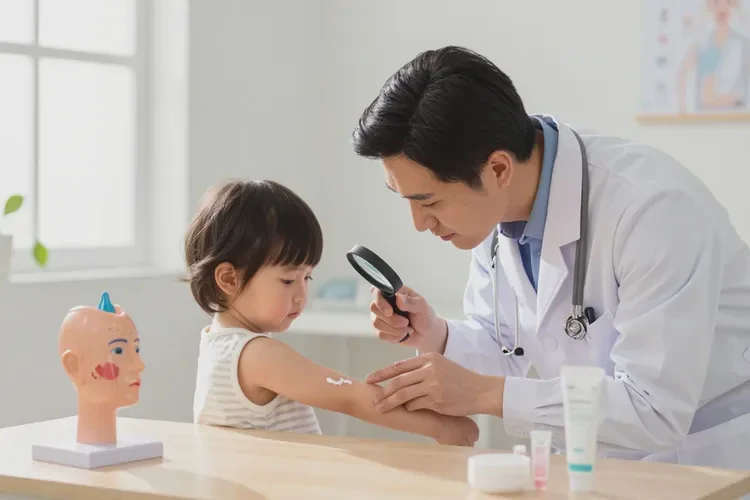 幼儿手臂偶尔长湿疹能治愈吗(图2)