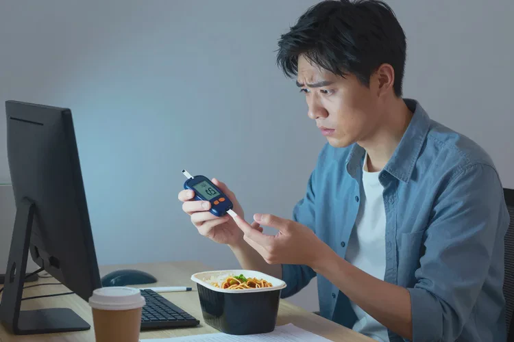 29岁中餐血糖28.2是怎么回事(图1)