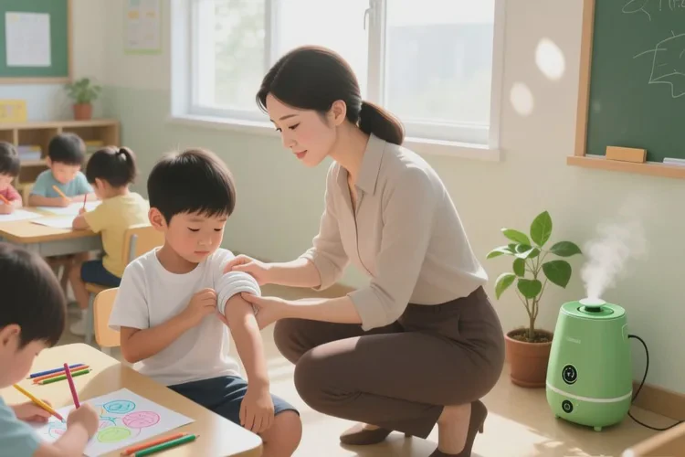 小孩手臂有湿疹能不能治愈(图4)