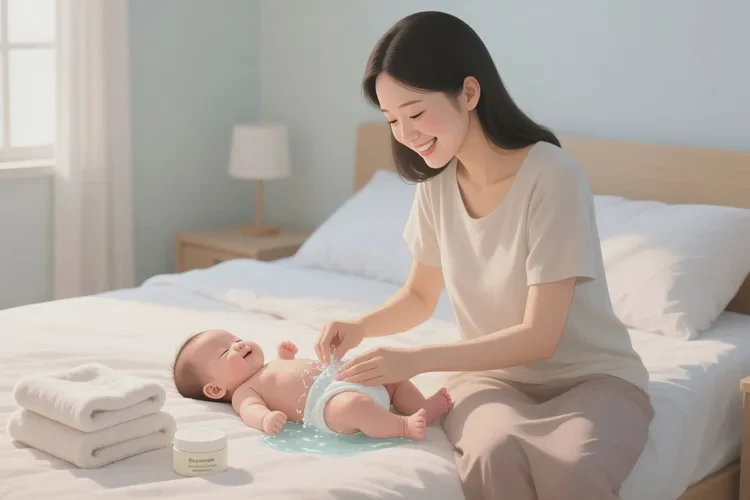 小儿屁股偶尔起湿疹能治愈吗(图1)