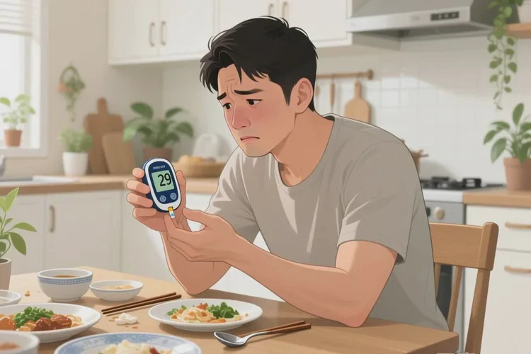 29岁晚餐血糖22.3是怎么回事(图1)