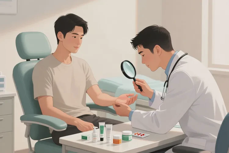 男生手上经常长湿疹能治愈吗(图3)