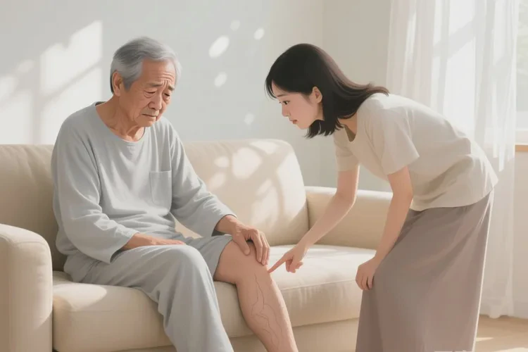 高龄老人大腿偶尔起湿疹能治愈吗(图1)