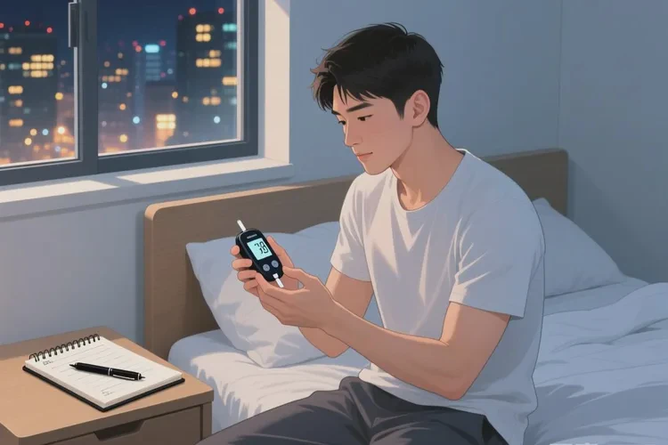 28岁晚上血糖6点0是怎么回事(图1)