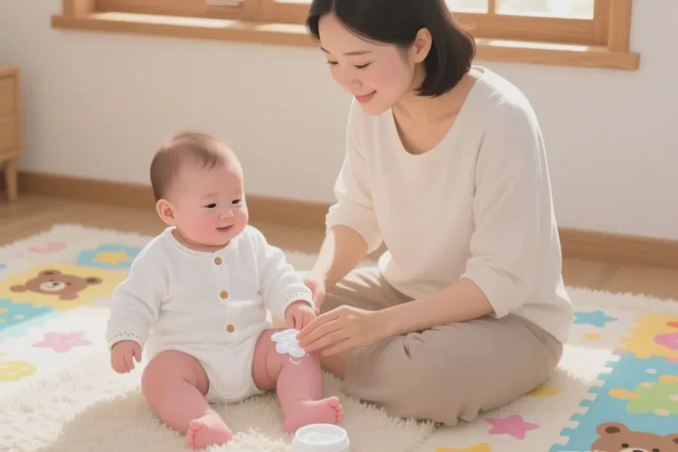 婴幼儿大腿有湿疹能不能治愈(图1)