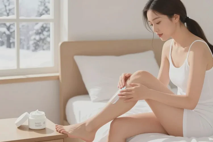 女生小腿上起湿疹可以治愈吗(图1)