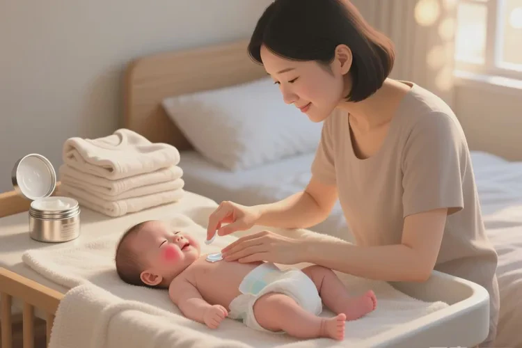 新生儿大腿经常长湿疹可以治愈吗(图1)