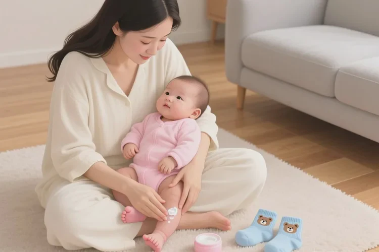 婴儿脚上容易长湿疹能不能治愈(图1)