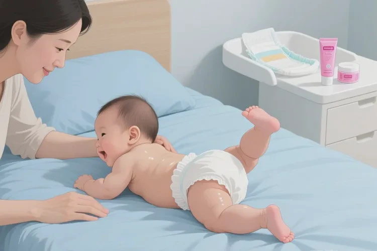 新生儿肛周容易长湿疹可以治愈吗(图1)