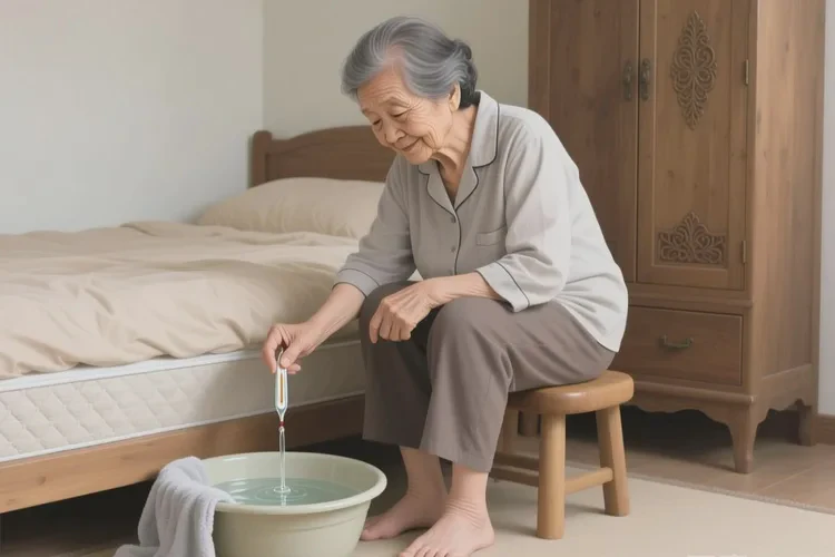 高龄老人脚上出现湿疹能治愈吗(图1)