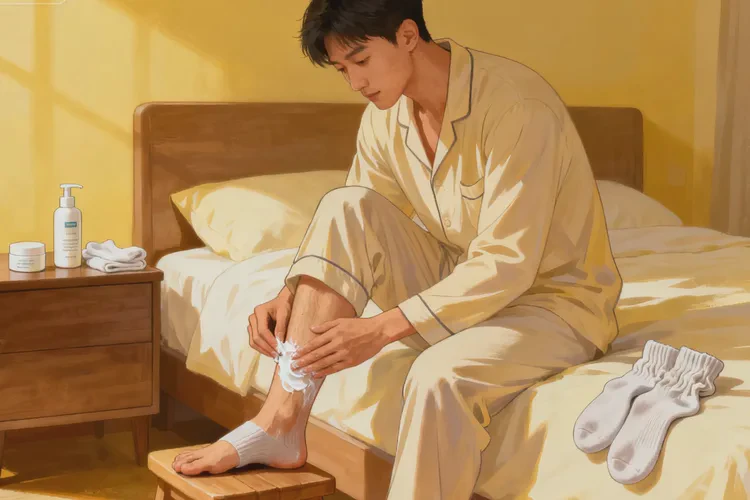 男性脚上经常长湿疹能治愈吗(图1)