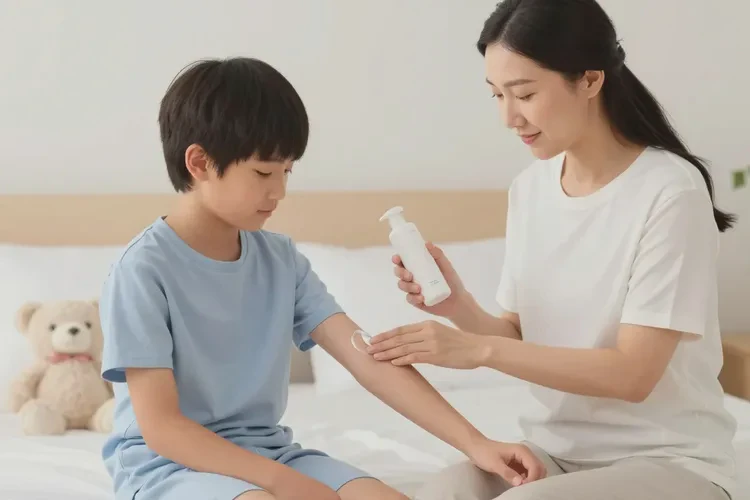 中学生全身偶尔长湿疹能治愈吗(图2)