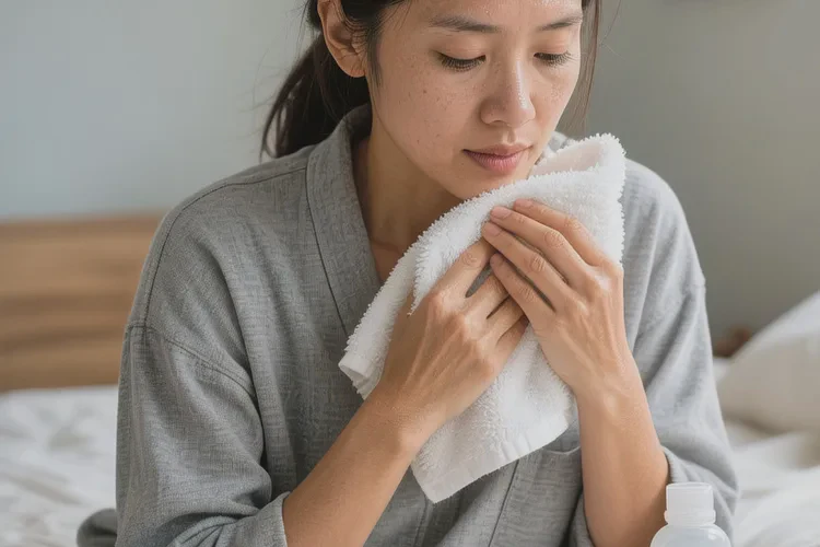 哺乳期妈妈脖子容易长湿疹能治愈吗(图1)