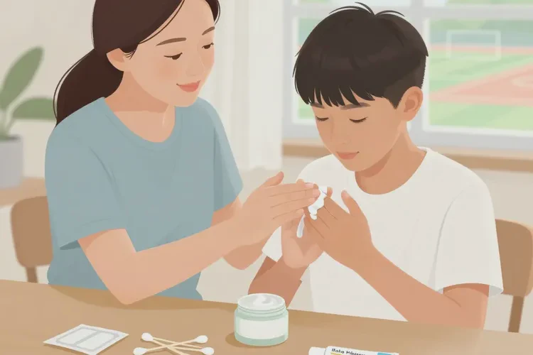 青少年大腿上出湿疹能治愈吗(图1)