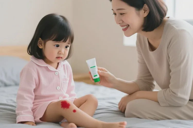 幼儿大腿上偶尔长湿疹能治愈吗(图2)