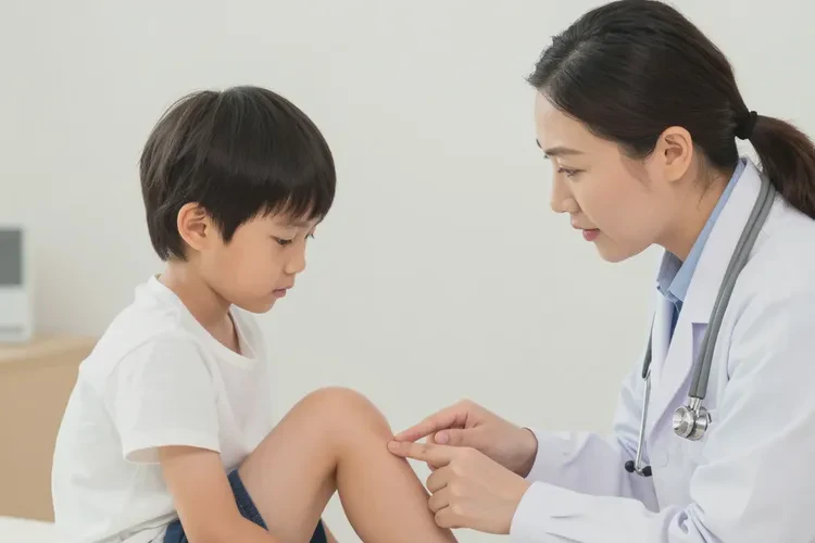 小儿小腿上有湿疹能治愈吗(图4)