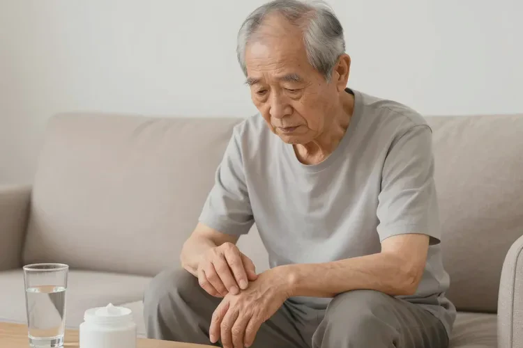 高龄老人手上有湿疹能治愈吗(图1)