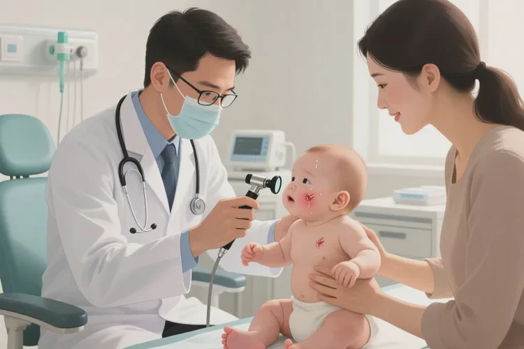 宝宝脸上经常起湿疹能不能治愈(图2)