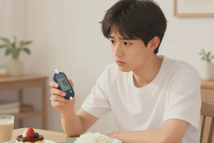 29岁晚餐血糖8.6是怎么回事(图1)