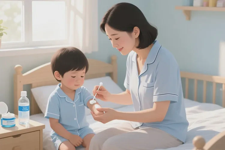 小孩手臂有湿疹能不能治愈(图1)