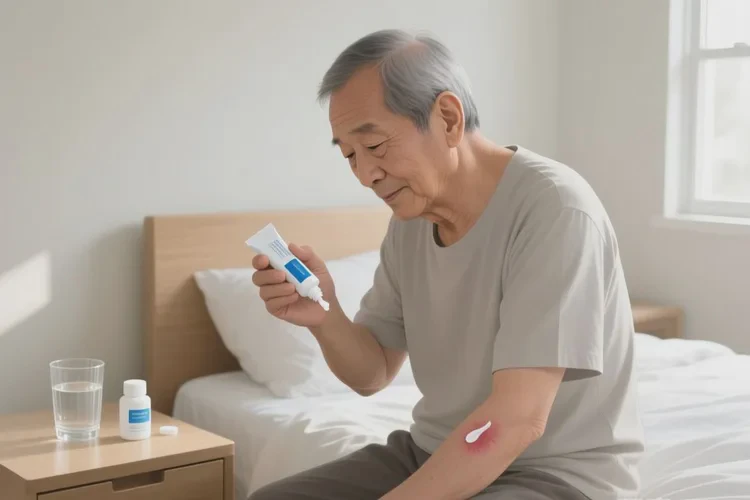 高龄老人手臂上经常起湿疹能治愈吗(图3)