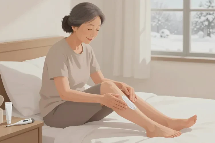 老年人小腿上容易长湿疹能治愈吗(图1)