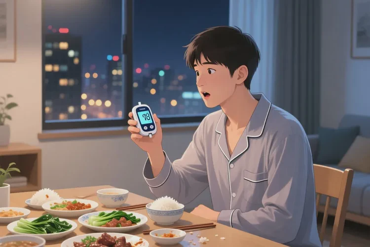 29岁晚餐血糖16点8是怎么回事(图1)