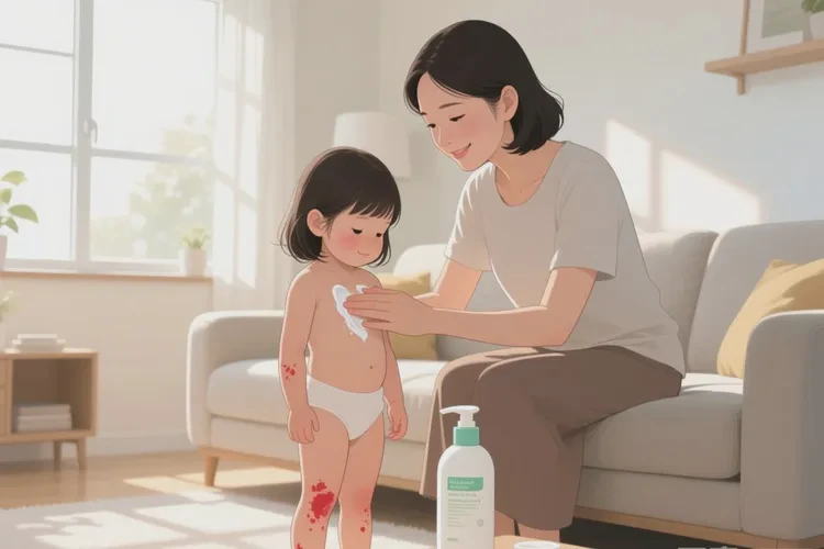 小孩脖子长湿疹能不能治愈(图3)