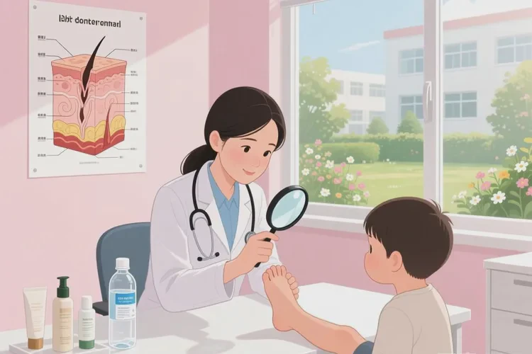 小学生脚上容易起湿疹能治愈吗(图4)