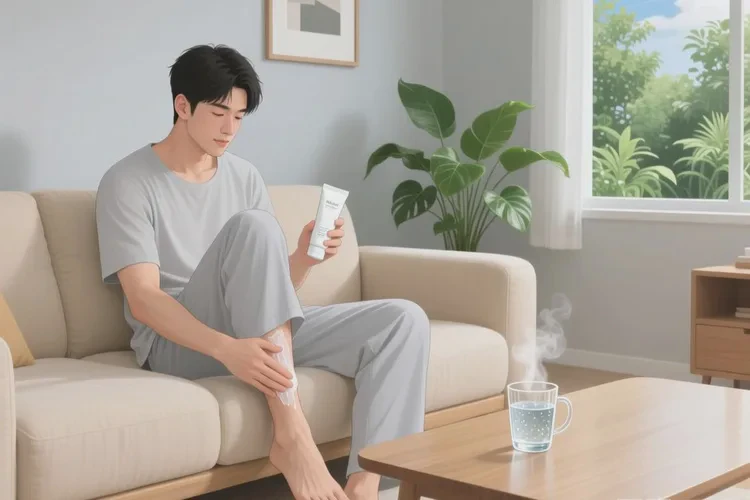 男性小腿上偶尔起湿疹能治愈吗(图4)