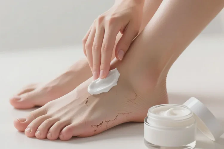 女人脚上偶尔起湿疹能治愈吗(图2)