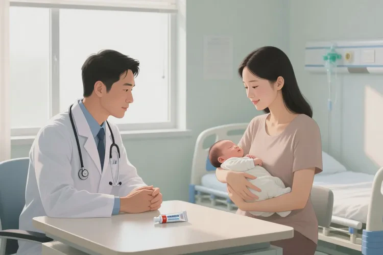 新生儿肚子长湿疹能治愈吗(图4)