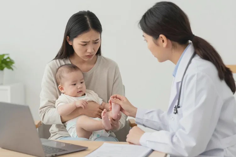 婴幼儿脚上经常长湿疹能不能治愈(图1)