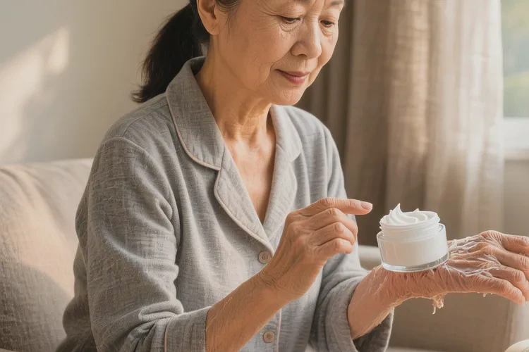 老年人手臂偶尔起湿疹能治愈吗(图1)