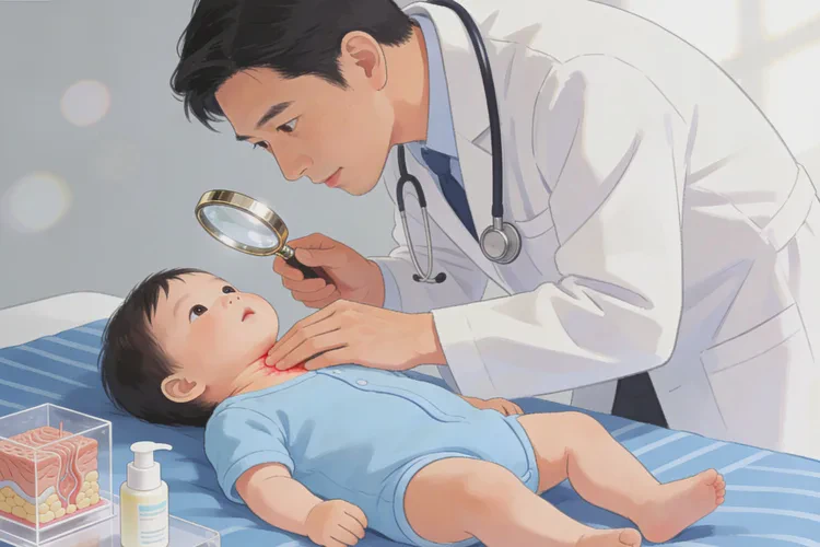 婴幼儿脖子上偶尔长湿疹能不能治愈(图4)