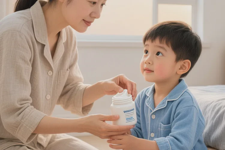 小学生身上偶尔起湿疹能治愈吗(图1)