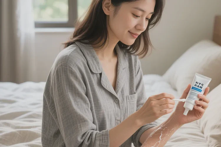 哺乳期妈妈手臂上偶尔长湿疹能治愈吗(图1)