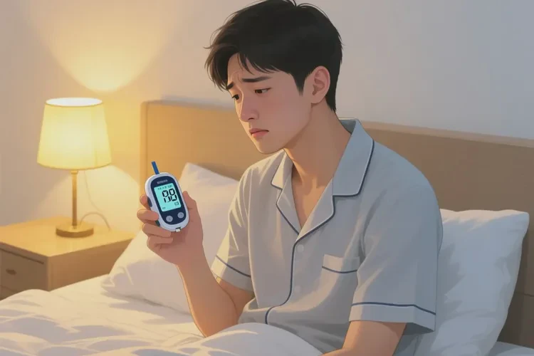 28岁晚上血糖15.5是怎么回事(图1)