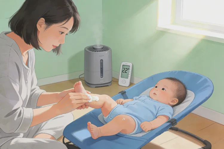 婴儿小腿上经常长湿疹能不能治愈(图1)